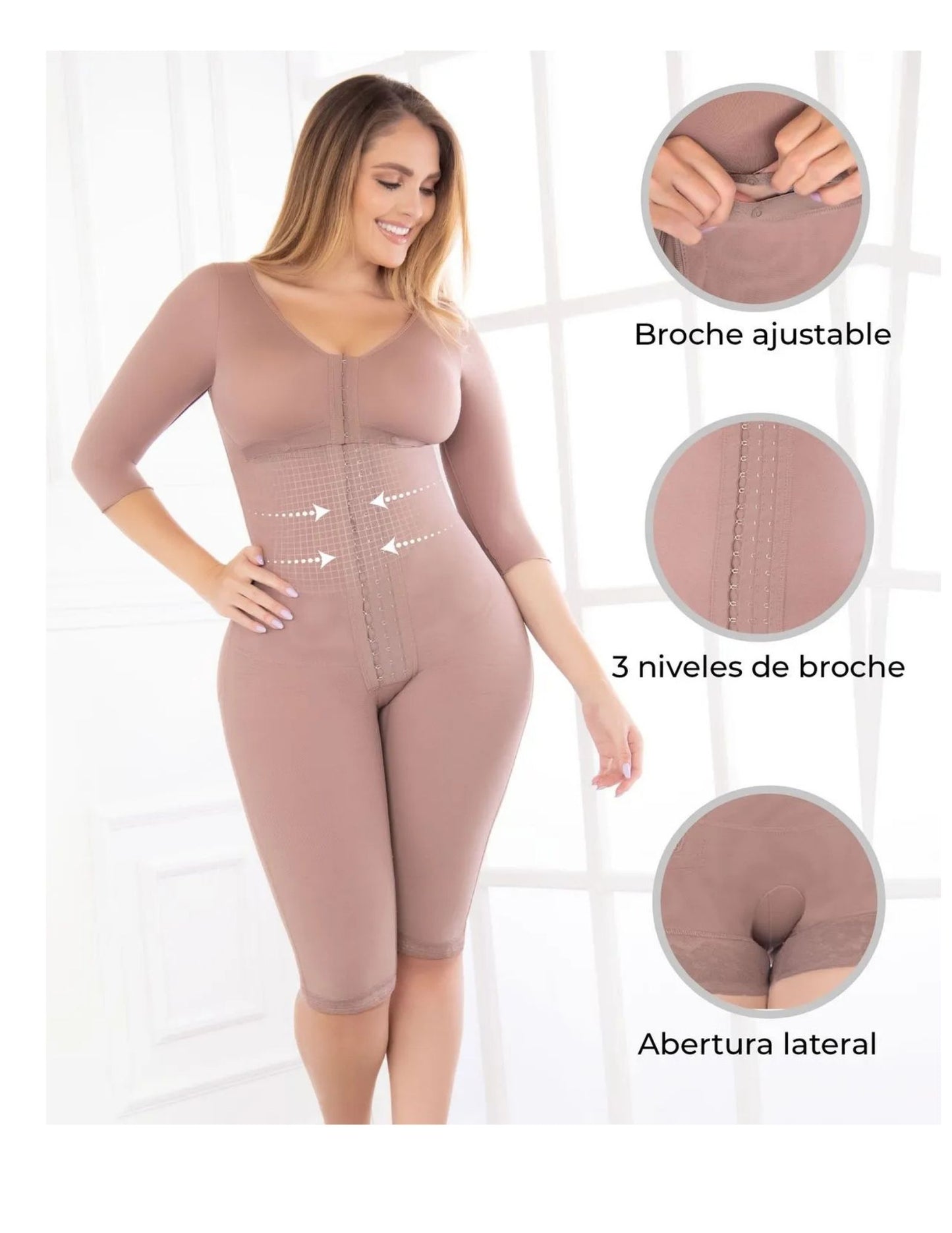 Faja Postquirúrgica Alta Compresión