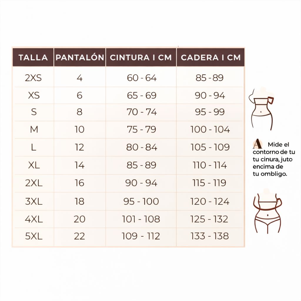Faja Postparto Corta de Alta Compresión en Powernet | Maria E