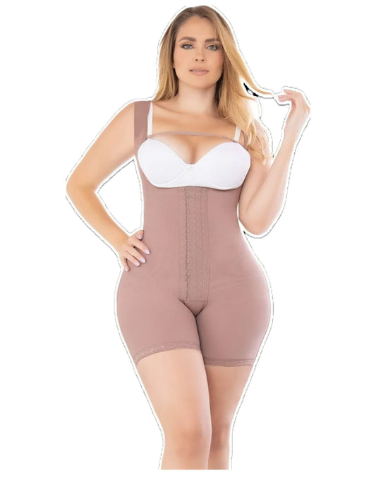 Faja Media Pierna Broches Espalda Alta