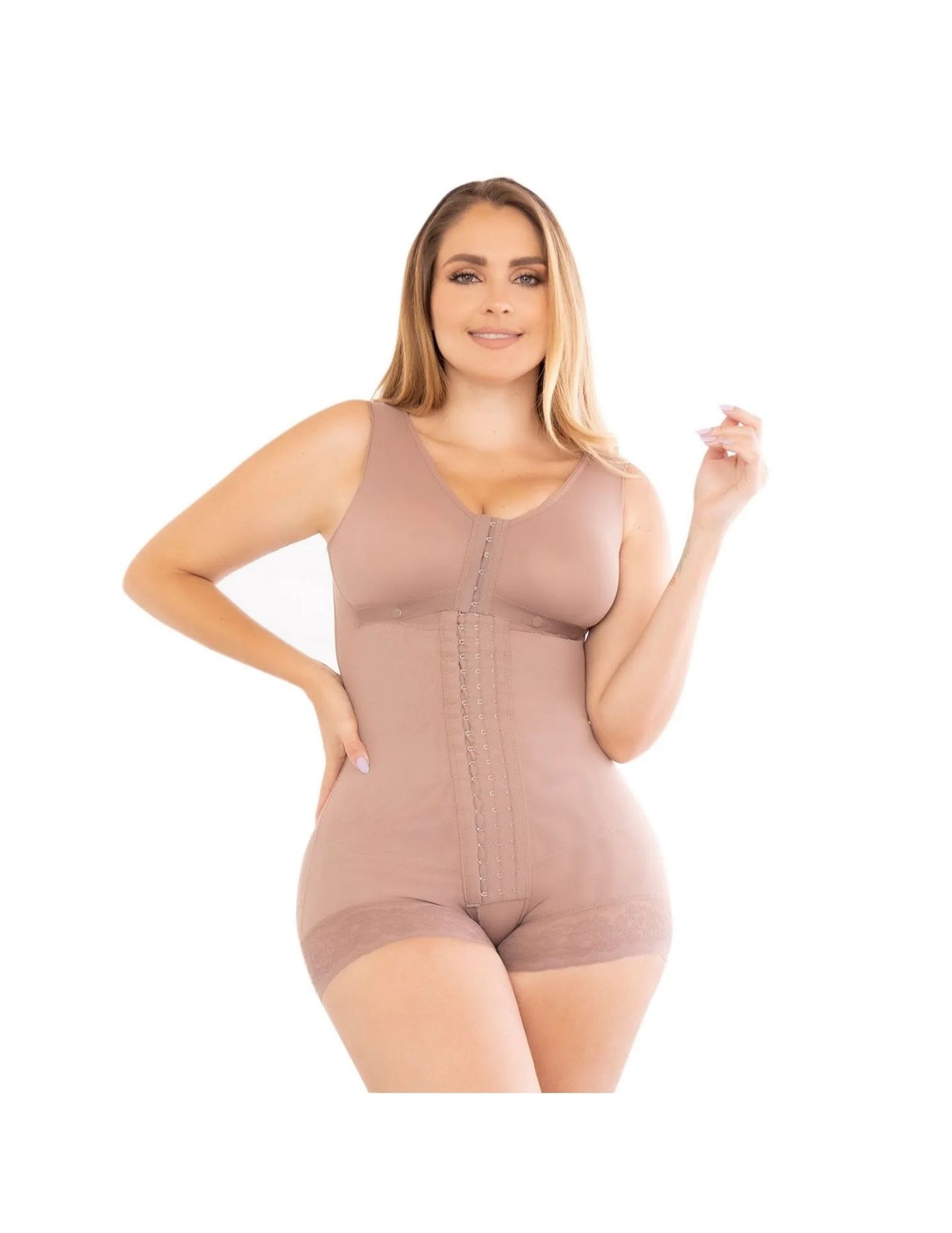 Faja Cachetero Espalda Alta con Brasier