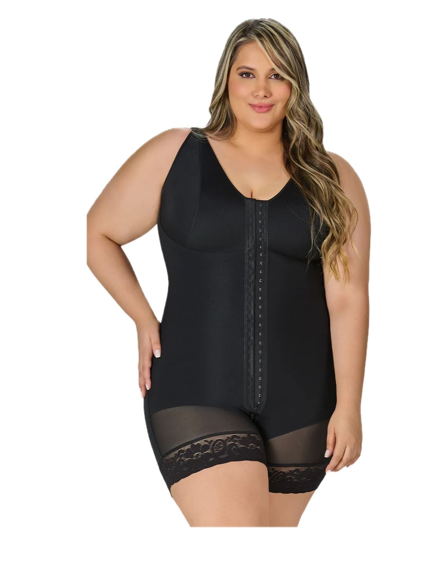 Faja Corta con Espalda y Sisa Cubierta