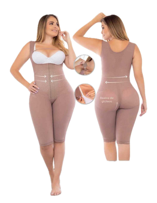 Faja a la Rodilla Espalda Alta Tira Ancha